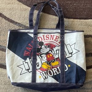 Disney Mickey Mouse Tote Bag - Black, White, Red, Yellow